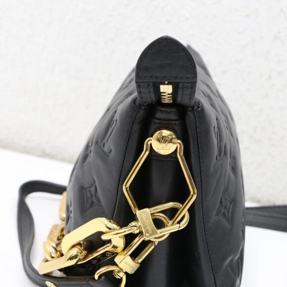 Louis Vuitton Monogram Embossed Lambskin Coussin BB Shoulder Bag - Picture 11 of 15